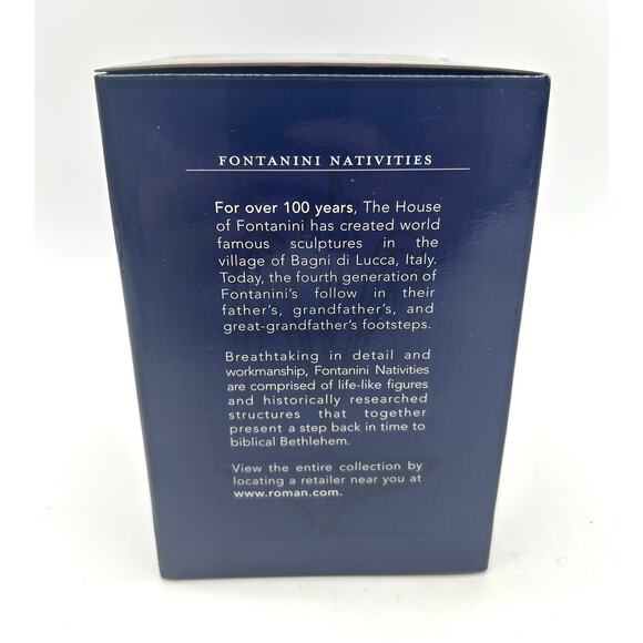 New Fontanini Holy Family Musical Glitterdome Plays Hark The Herald Angel Sings - Picture 8 of 10